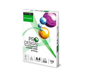 ProDesign A4 120 gr papir for fargeprint 210 x 297 mm (250 ark) 